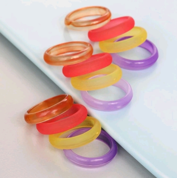 SET 4 pc Ring Set - Picture 1 of 3